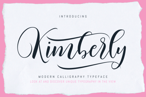 Kimberly Script Font