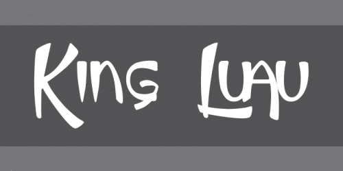 King Luau Font