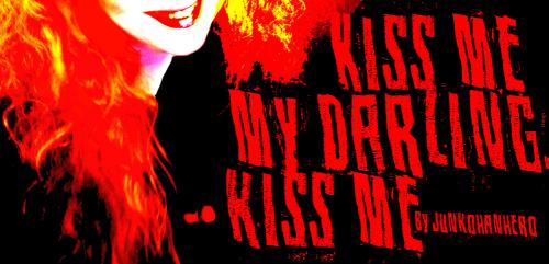 Kiss Me My Darling Kiss Me Font