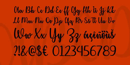 Kiss Me Or Not Font