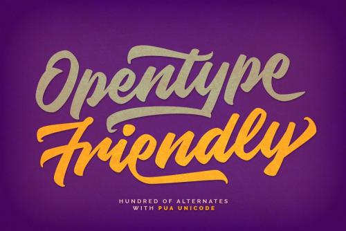 Knight Brush Font