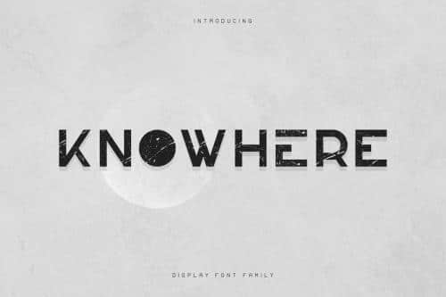 Knowhere Font