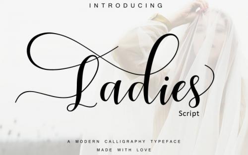 Ladies Script Font