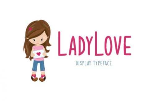 Ladylove Display Font