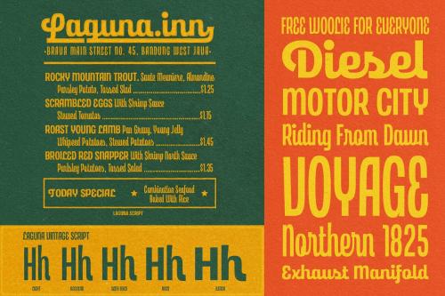 Laguna Vintage Script Font