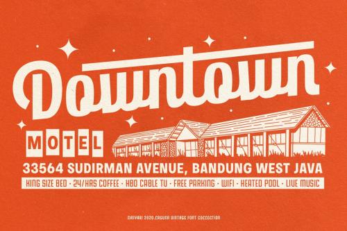 Laguna Vintage Script Font