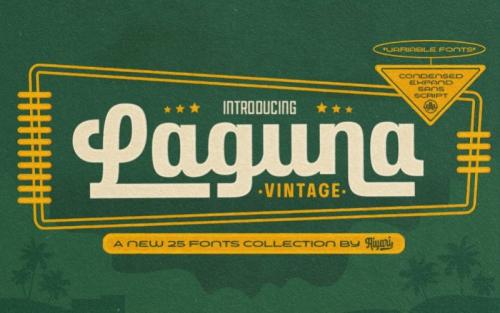 Laguna Vintage Script Font
