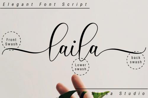 Laila Modern Script Font