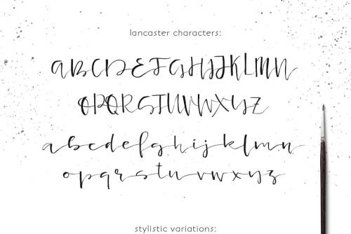 Lancaster Calligraphic Font