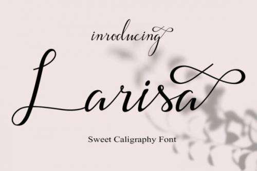 Larisa Calligraphy Font