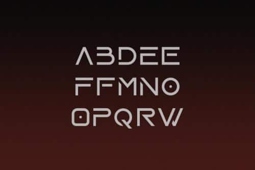 Laser Display Font
