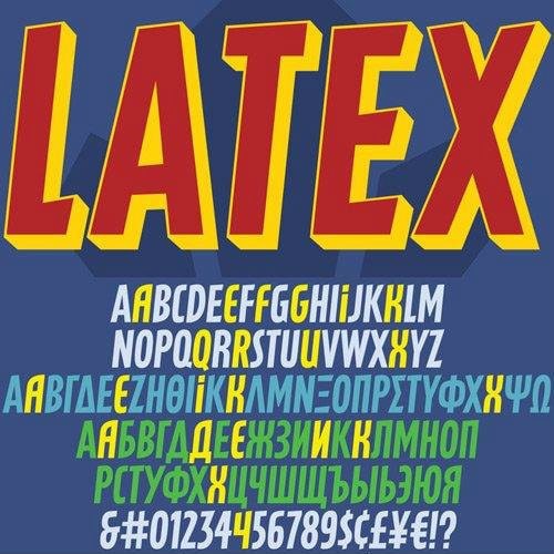 Latex Font
