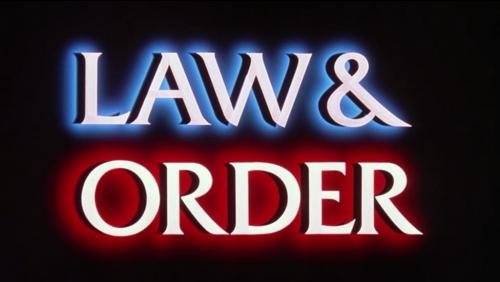 Law And Order Font