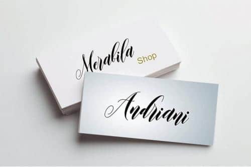 Leather Script Font
