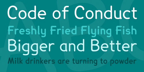 Lexie Readable Font