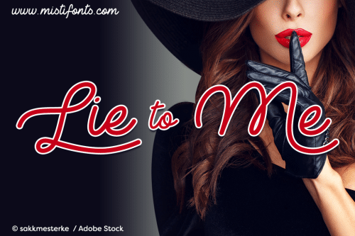 Lie To Me Font