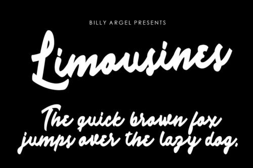 Limousines Script Font