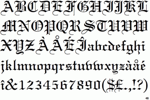 Linotext Font Attack on Titan Font