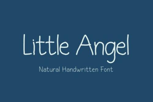 Little Angel Handwritten Font