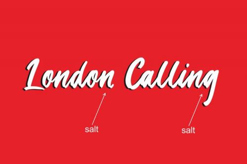 London Calling Script Font