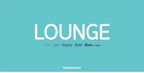 Lounge Font