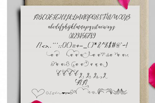 Love Malia Script Font