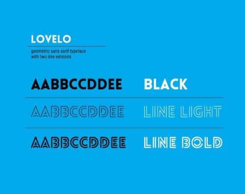 Lovelo Font