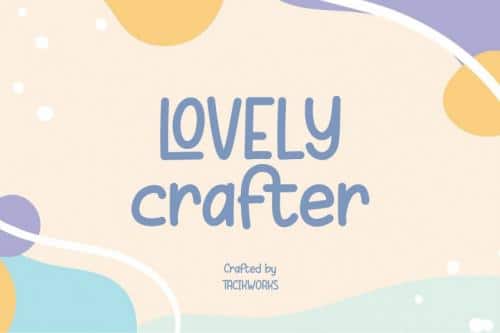 Lovely Crafter Display Font