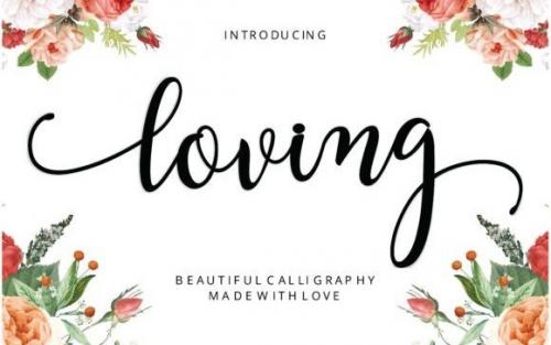 Loving Calligraphy Font