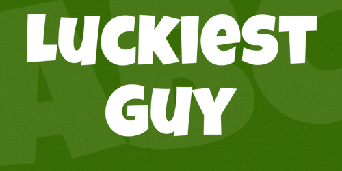 Luckiest Guy Font