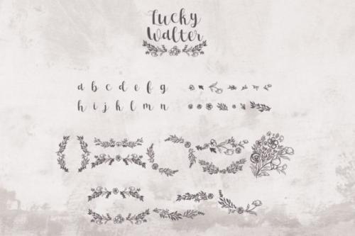 Lucky Walter Handwritten Font