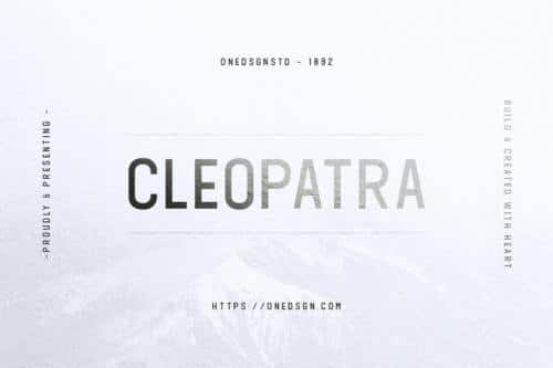 Lucrethia Sans Serif Font