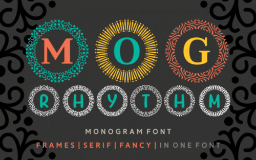 MOG Rhythm Font