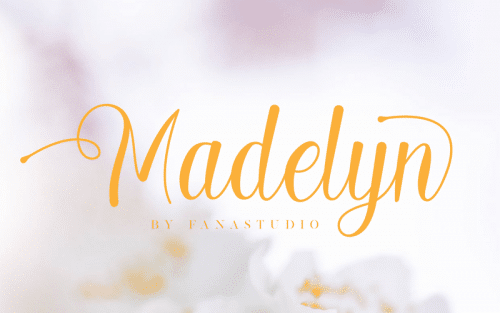 Madelyn Script Font