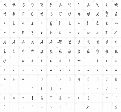 Magenta Script Font