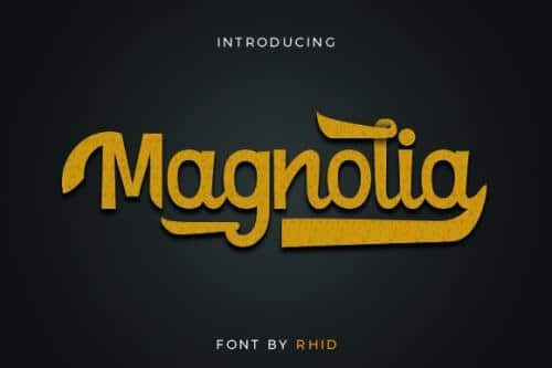 Magnolia Display Font