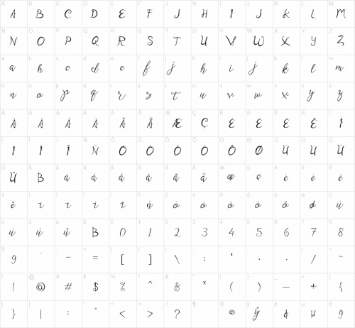 Mallows Script Font