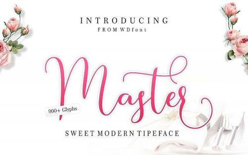 Master Calligraphy Font