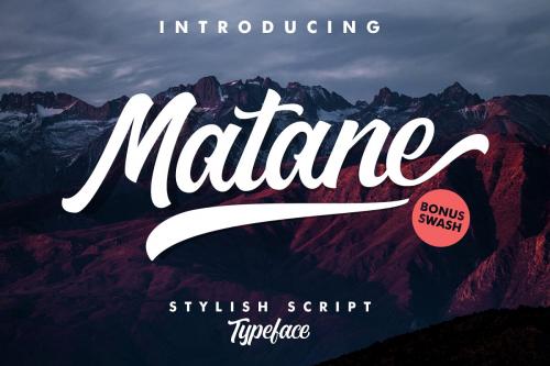 Matane Script Font