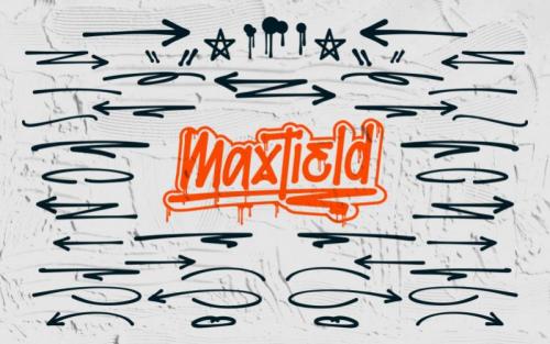Maxtield Graffiti Font
