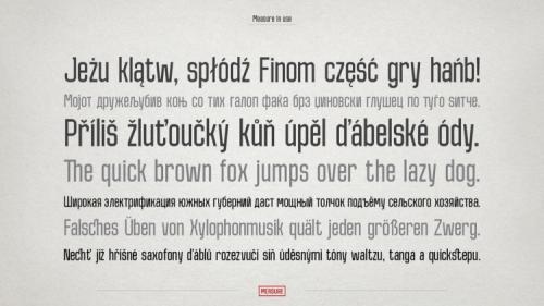 Measure Sans Font