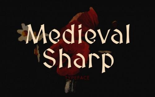 Medieval Sharp Typeface