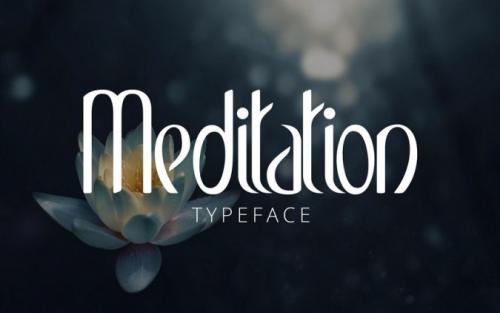 Meditation Typeface