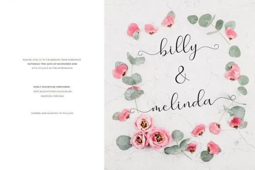 Merlin Script Font