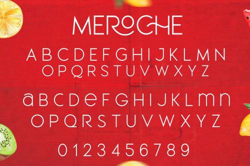 Meroche Sans Font Family