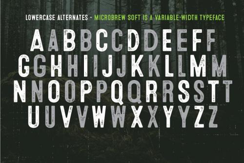 Microbrew Soft Mega Font Family
