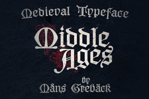 Middle Ages Blackletter Font