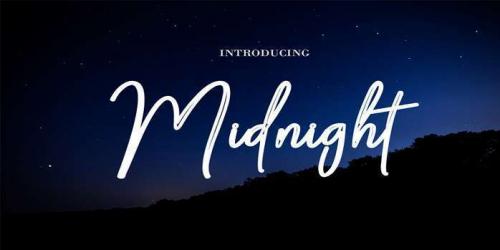 Midnight Font Family