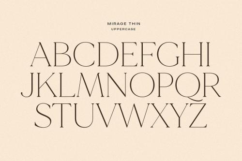 Mirage Serif Font