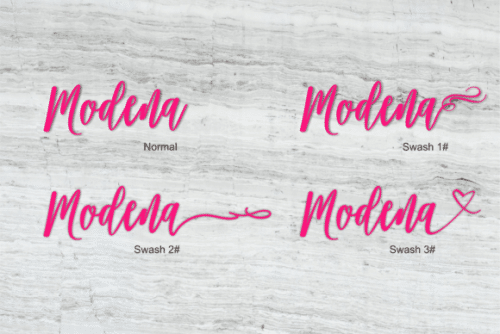 Modena Script Font